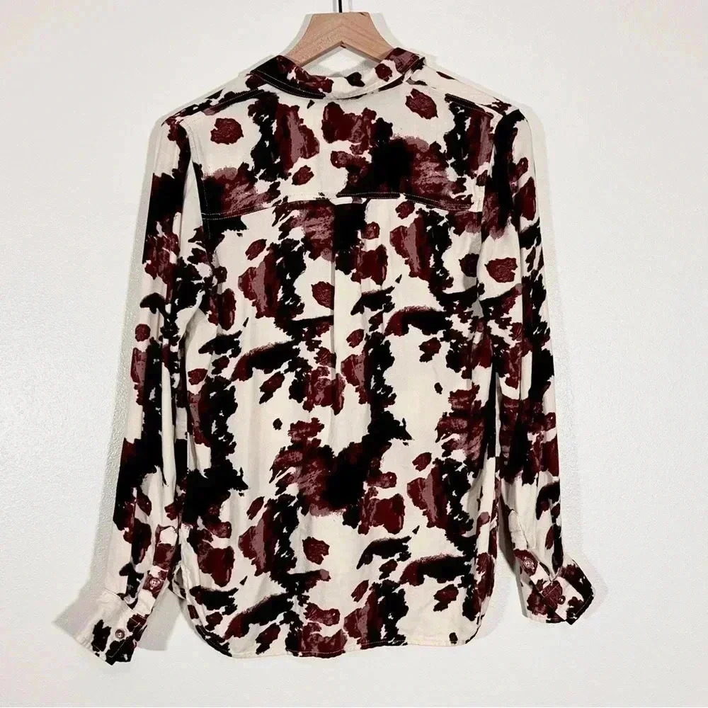 Jessica Simpson Cow Hide Long Sleeves - Picture 2 of 4